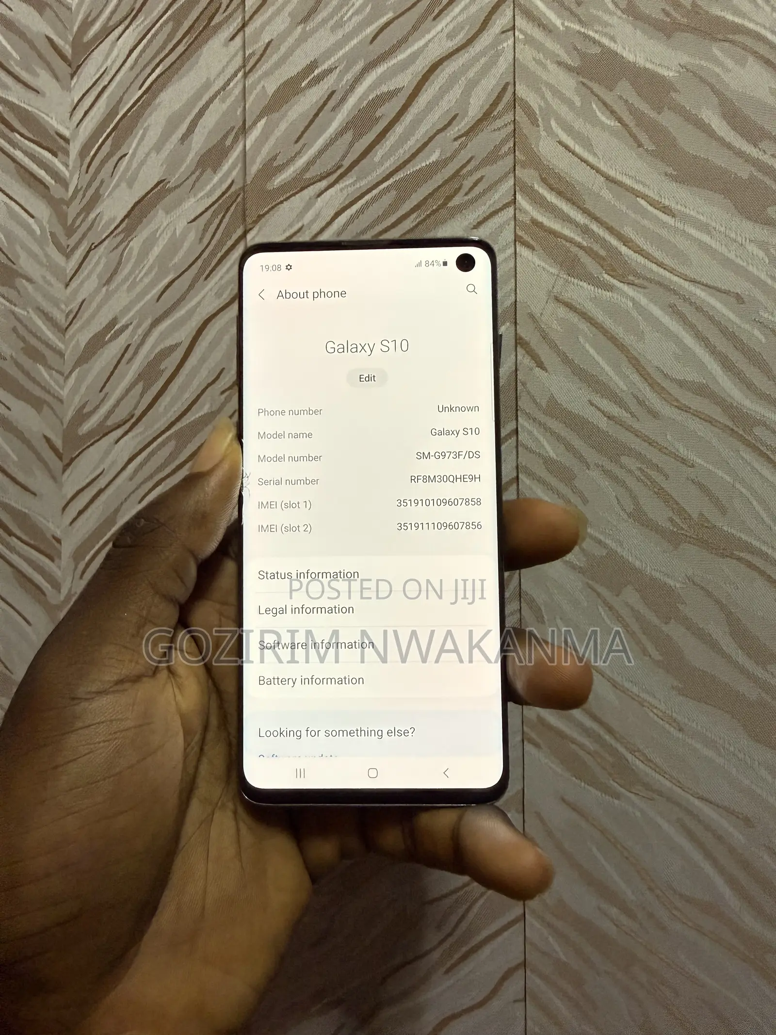 Samsung Galaxy S10 128 GB Black