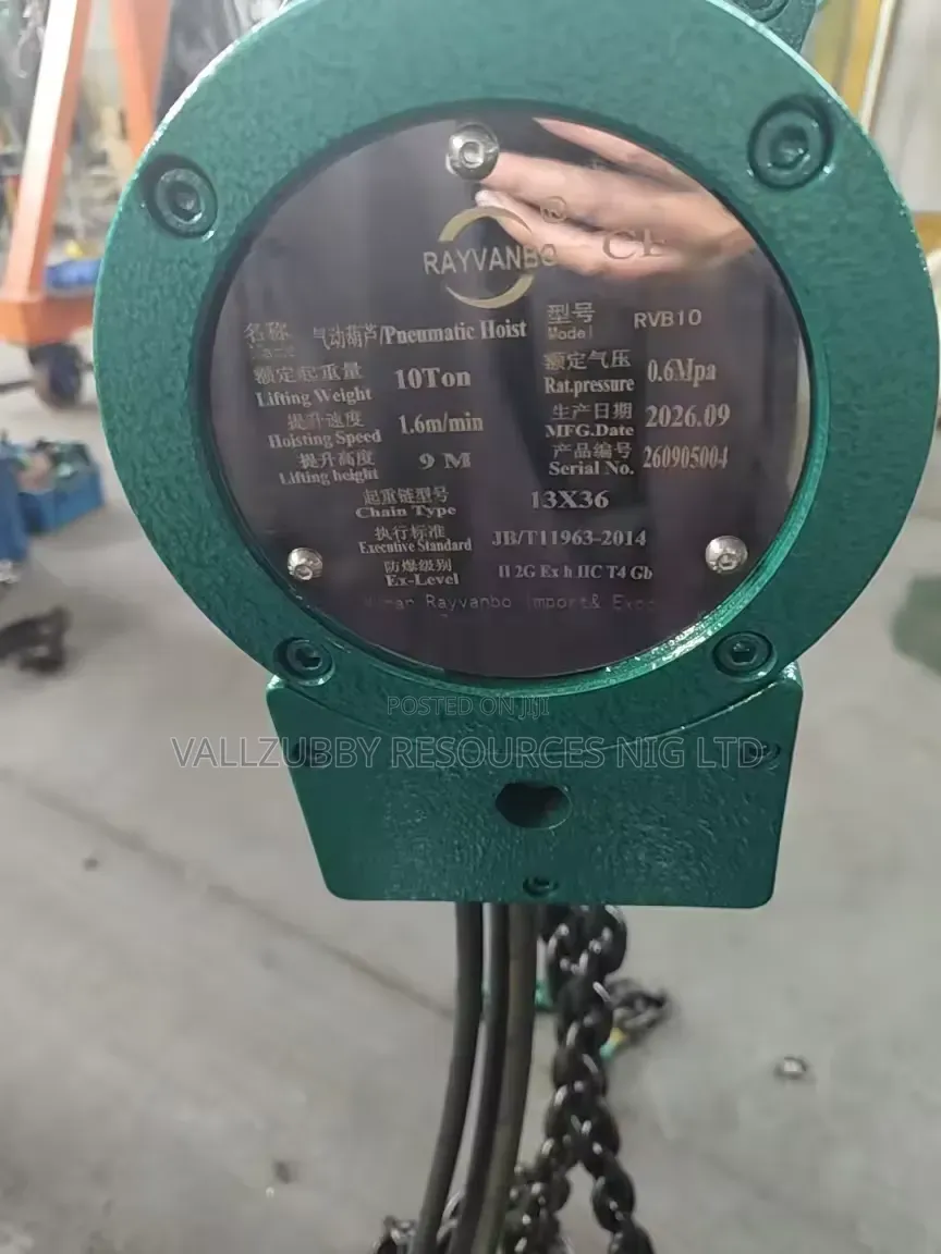 Pneumatic Chain Hoist