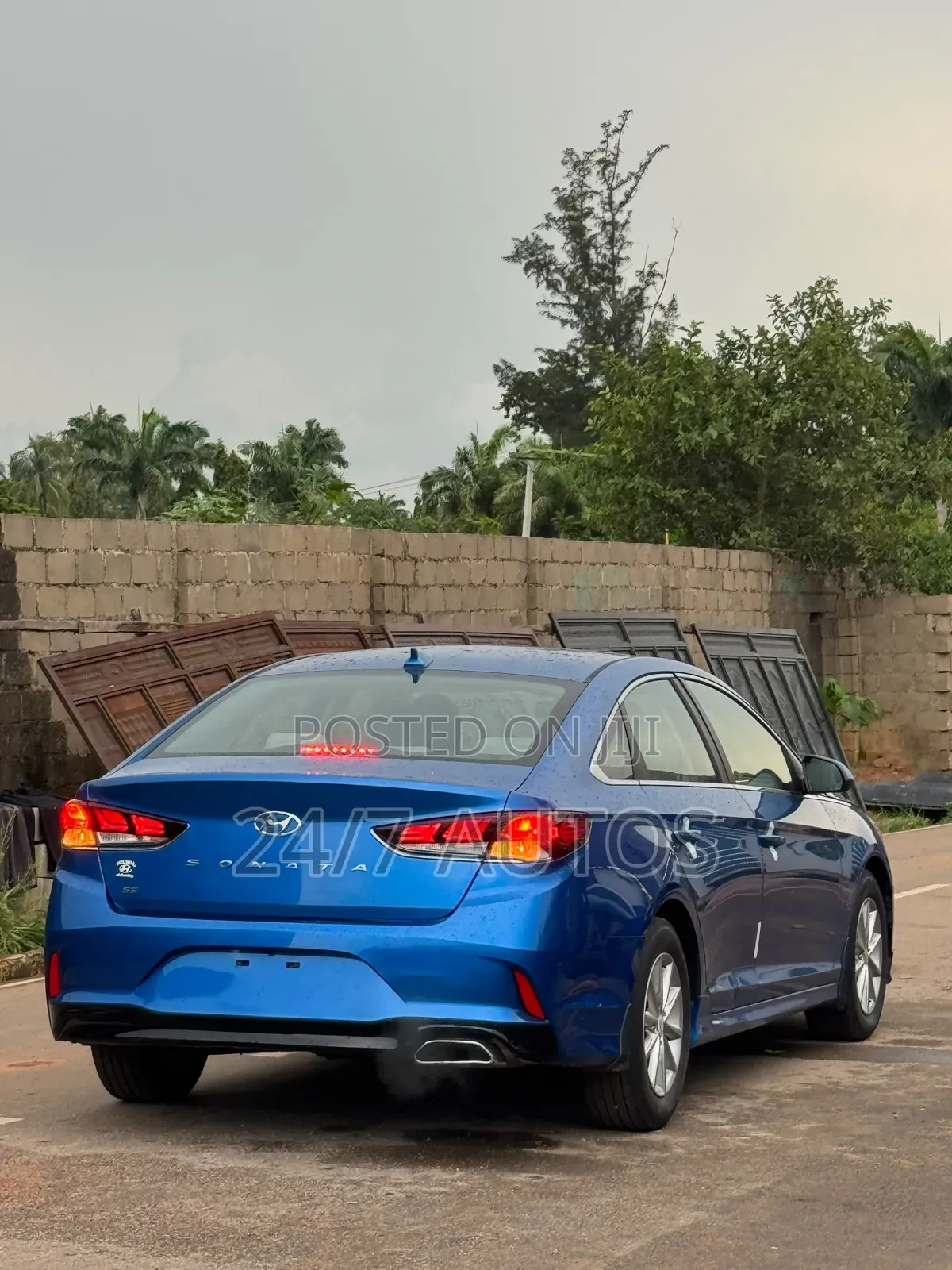 Hyundai Sonata 2018 Blue