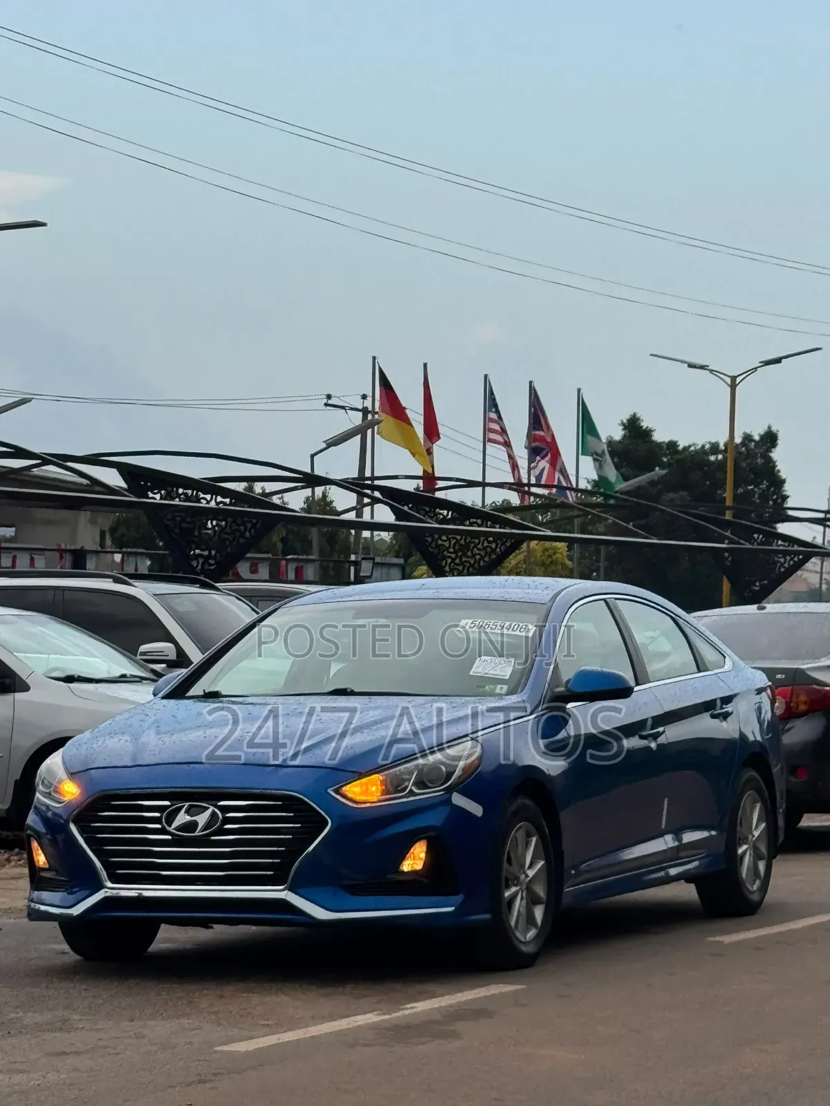 Hyundai Sonata 2018 Blue