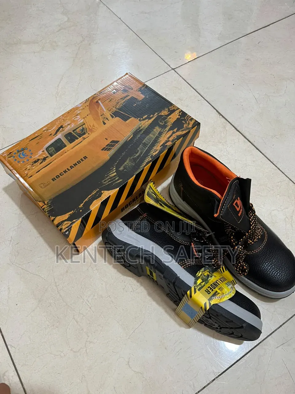 Rocklander Safety Construction Boots