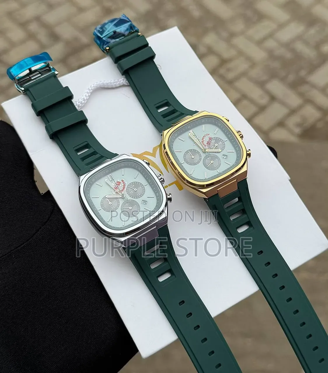 Matturi Chronograph Square Dial Watch