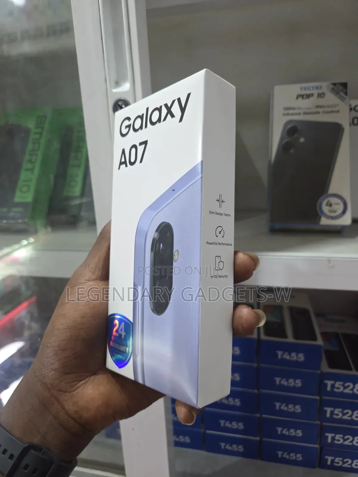 New Samsung Galaxy A07 4G 64 GB Blue
