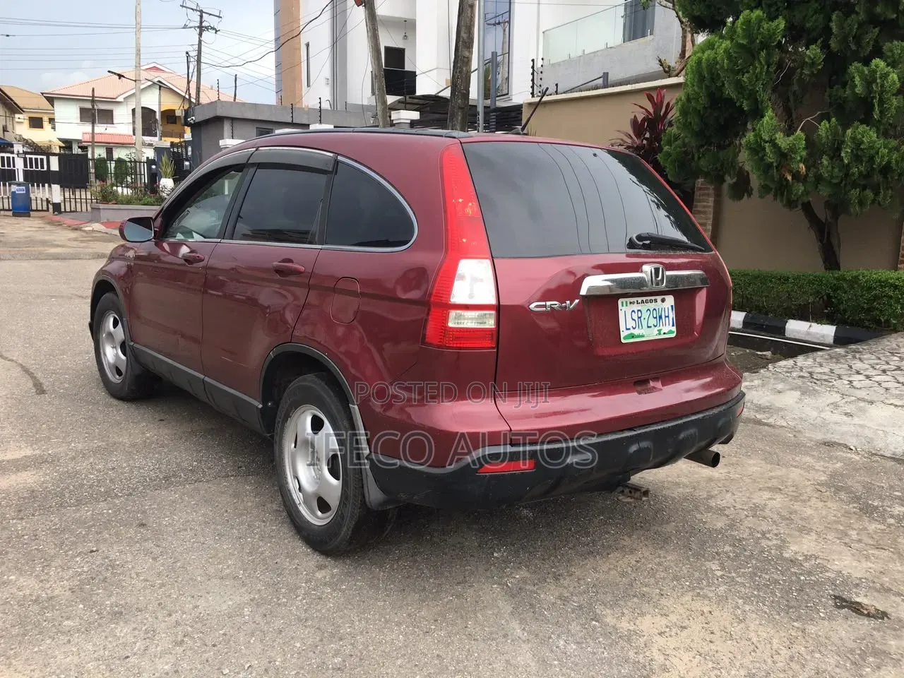 Honda CR-V 2008 Red