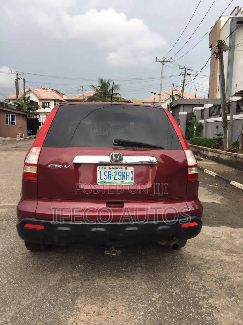 Honda CR-V 2008 Red