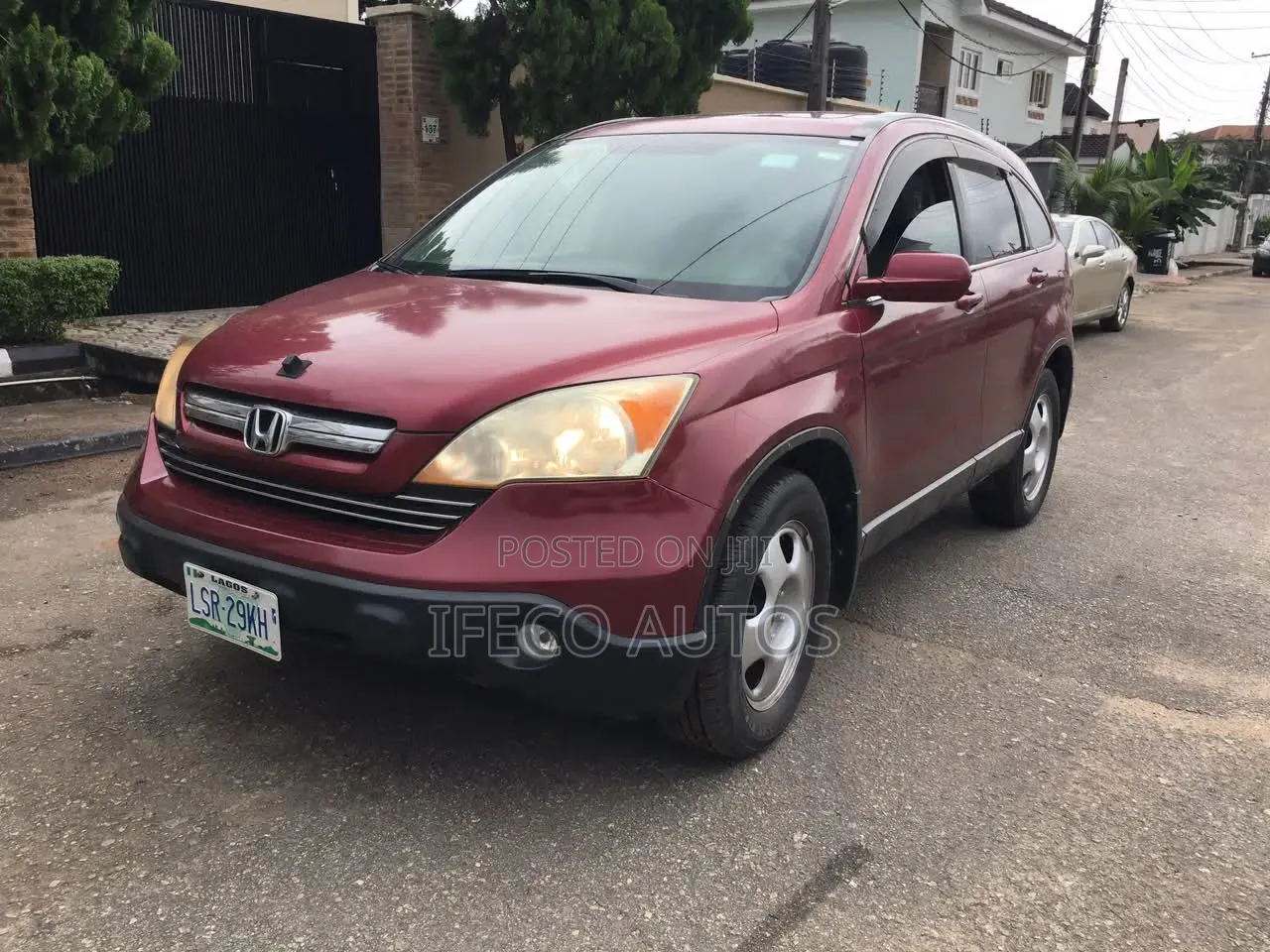 Honda CR-V 2008 Red