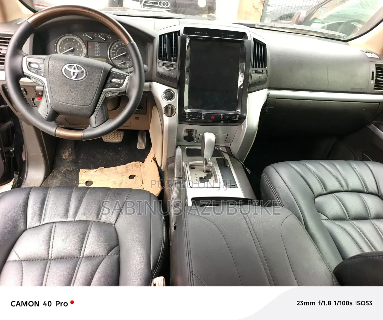 Toyota Land Cruiser 4.5 V8 VXR 2012 Black