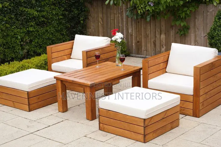 Lounge Wooden Couch