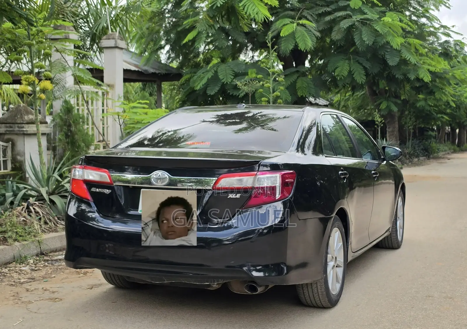 Toyota Camry XLE 4dr Sedan (2.5L 4cyl 6A) 2012 Black