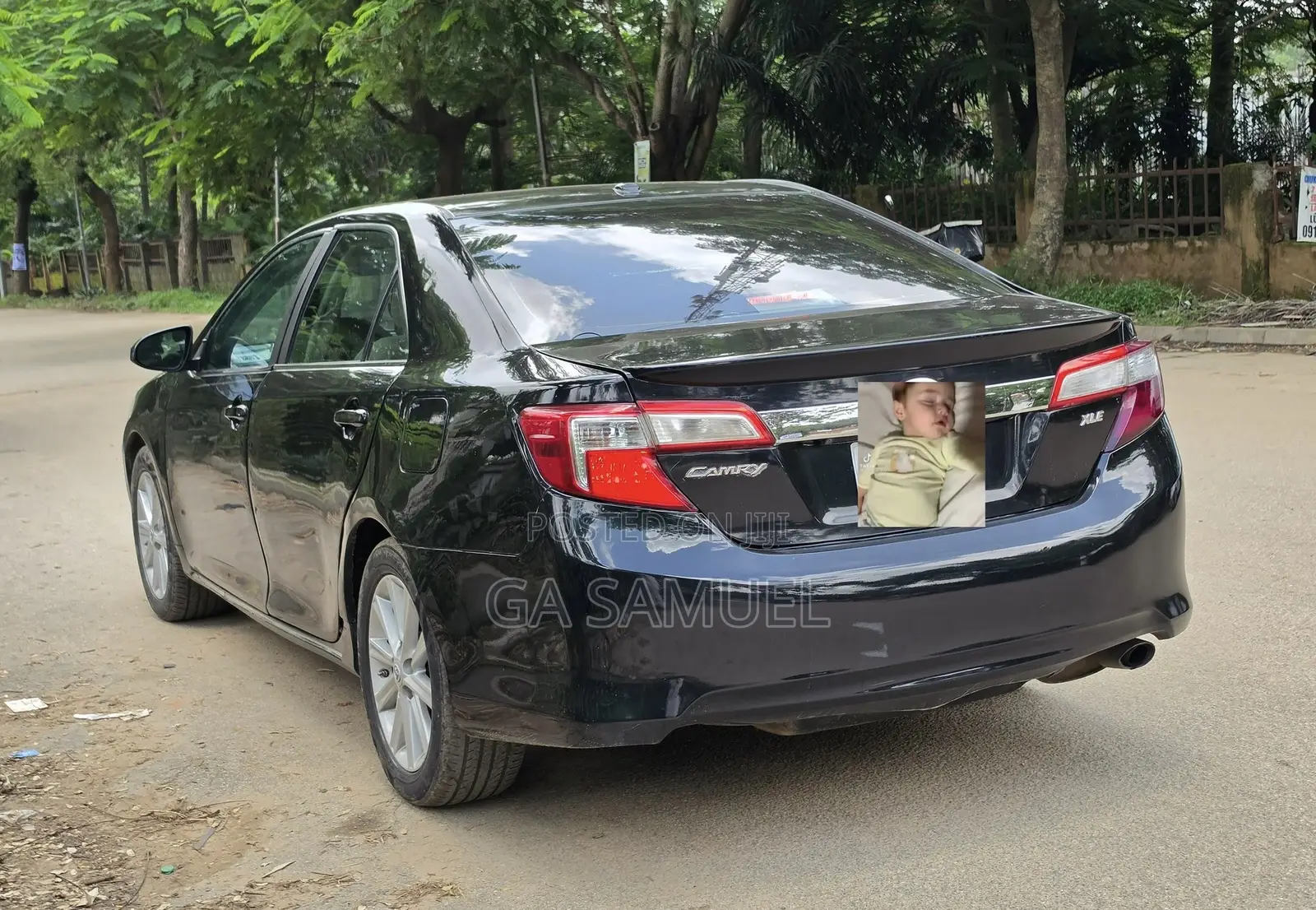 Toyota Camry XLE 4dr Sedan (2.5L 4cyl 6A) 2012 Black
