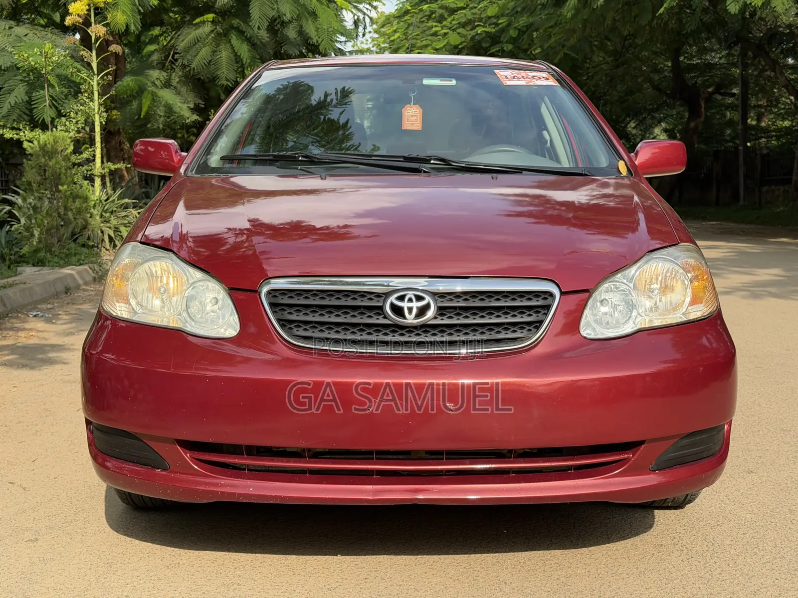 Toyota Corolla LE 2007 Red