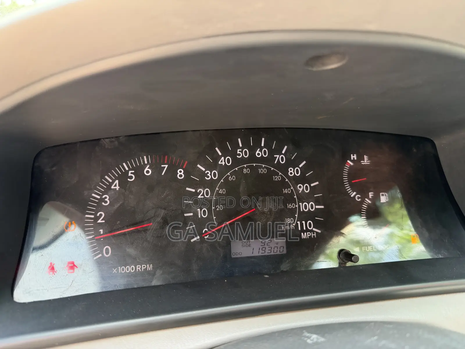 Toyota Corolla LE 2007 Red