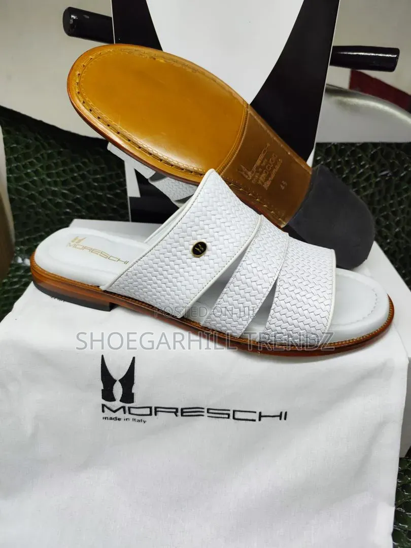Moreschi Palm Slippers and Half Shoes