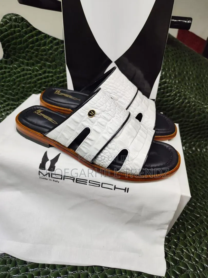 Moreschi Palm Slippers and Half Shoes