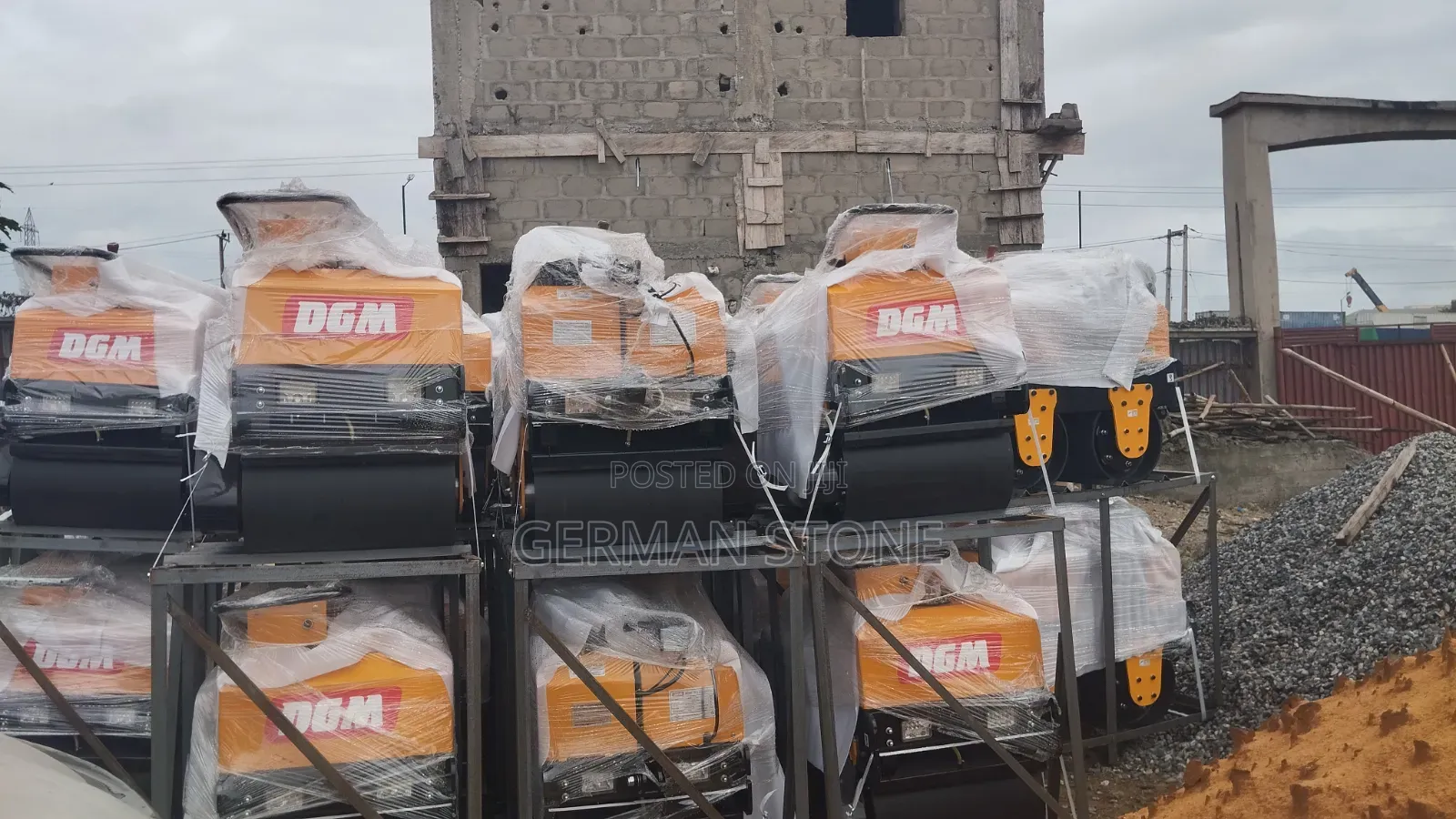 DGM Walk-Behind Double Drum Rollers