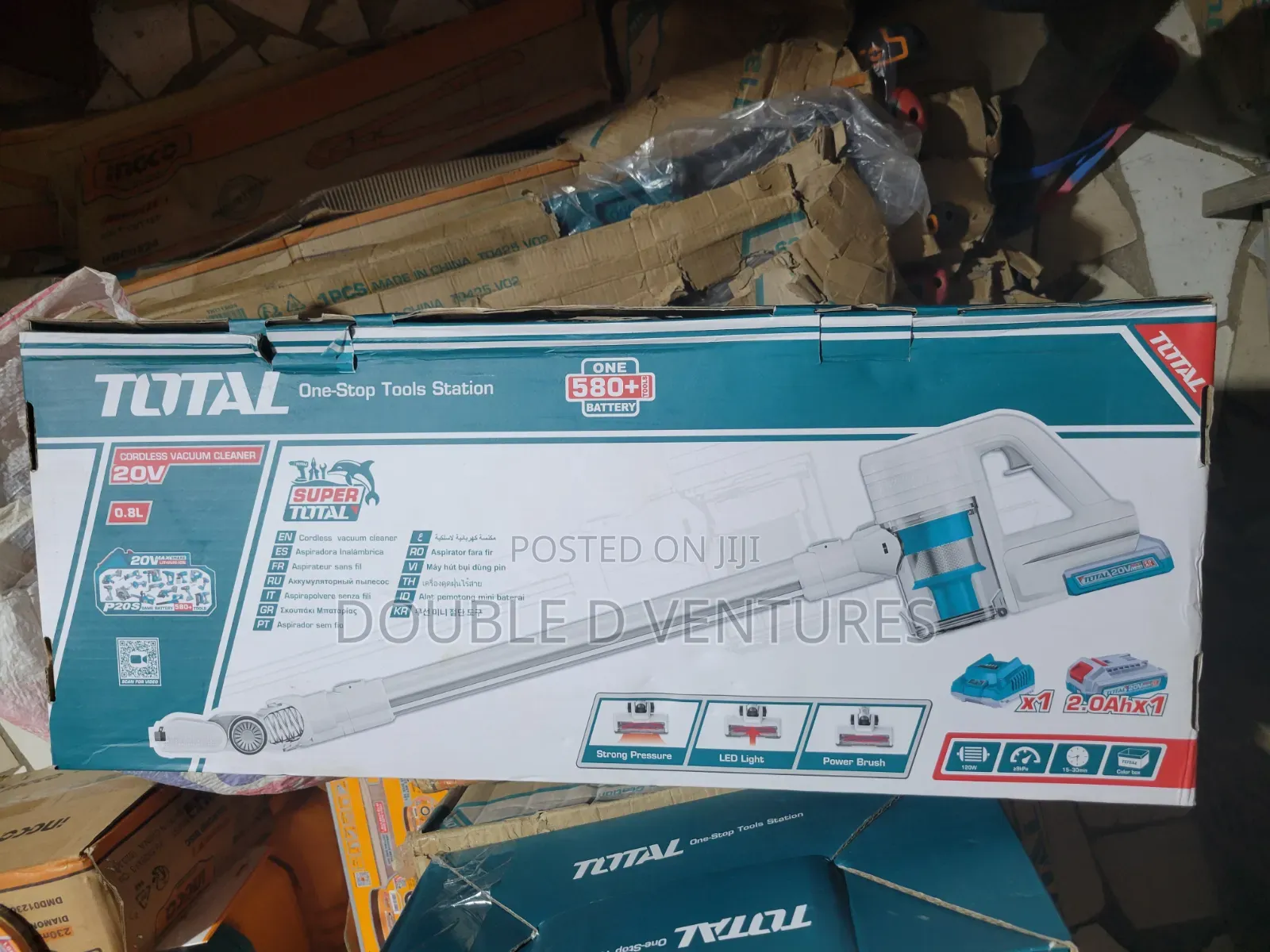 Total 20V Li-Ion Cordless Vacuum Cleaner (TVLI2006)