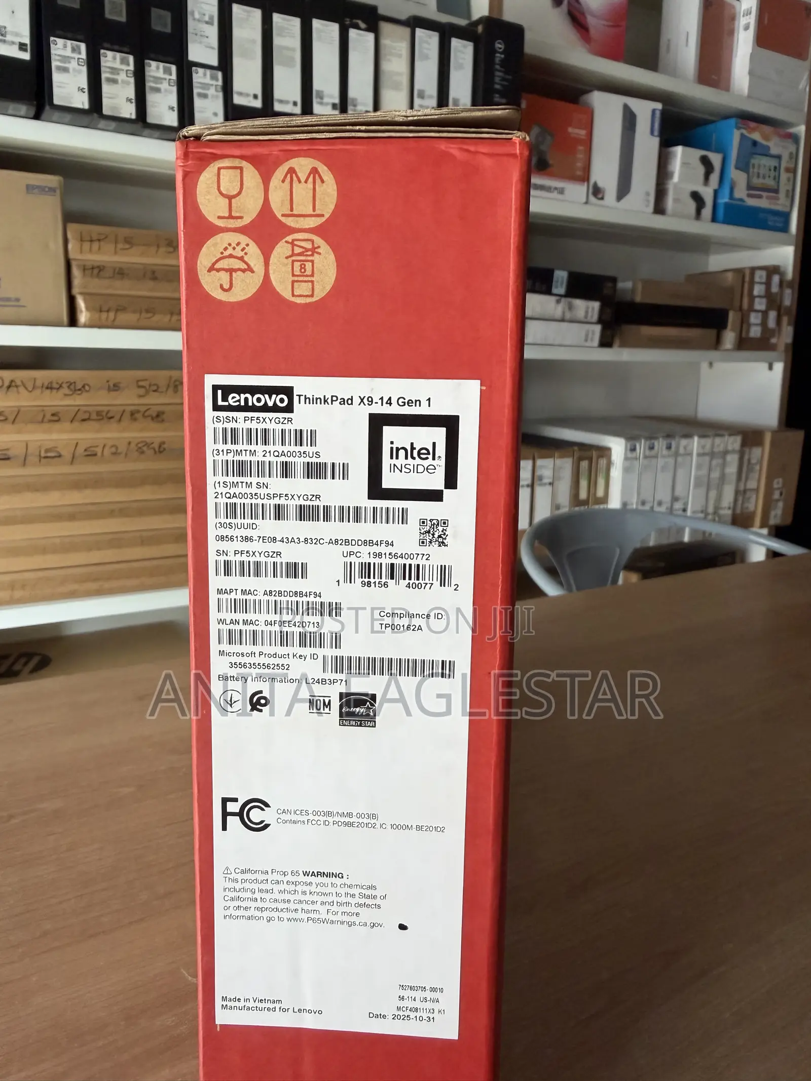 New Laptop Lenovo ThinkPad X9-14 Gen1 32GB Intel Core Ultra 7 SSD 1T