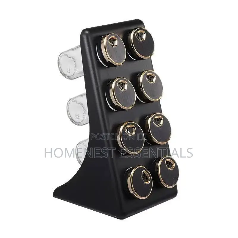 8pcs Spice Rack With Stand