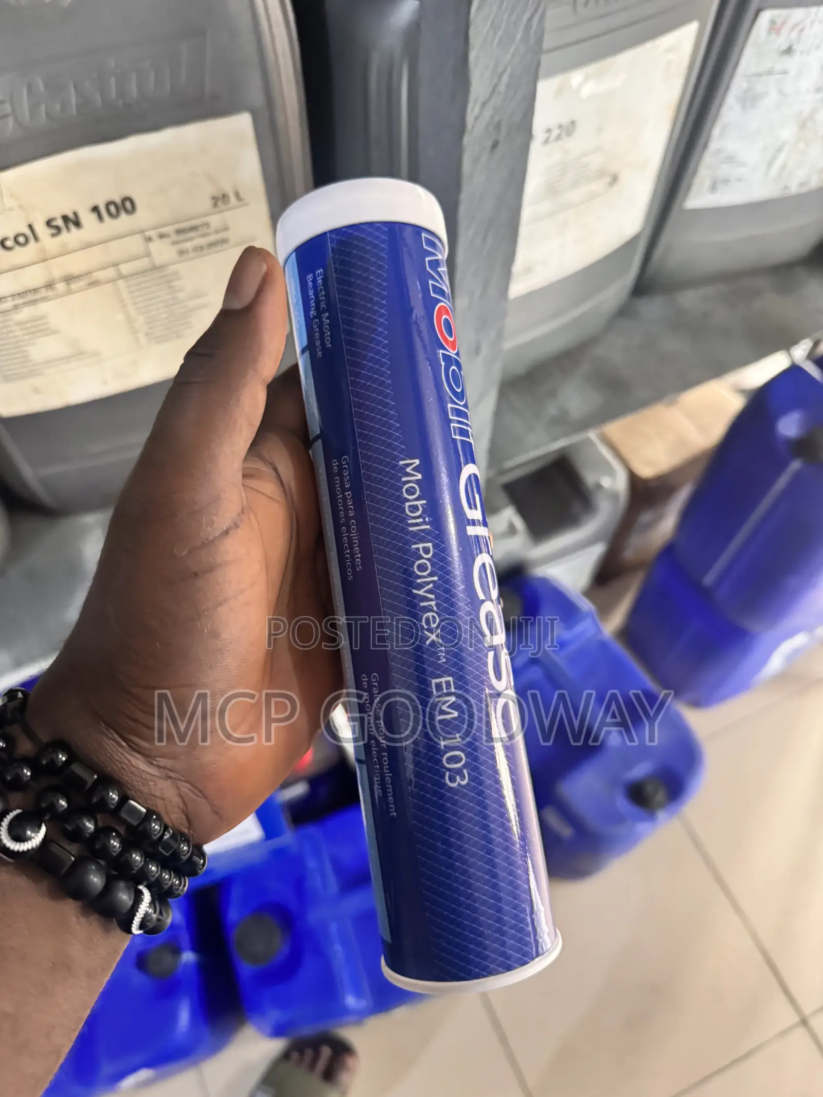 Mobil Polyrex EM 103 Mobil Motor Grease Tube