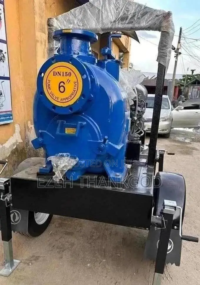 Self-Priming Centrifugal Trash and Sewage Pump