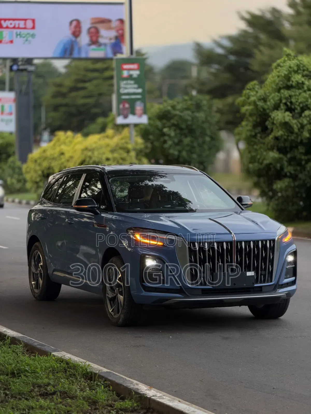 New Hongqi H5 2025 Blue