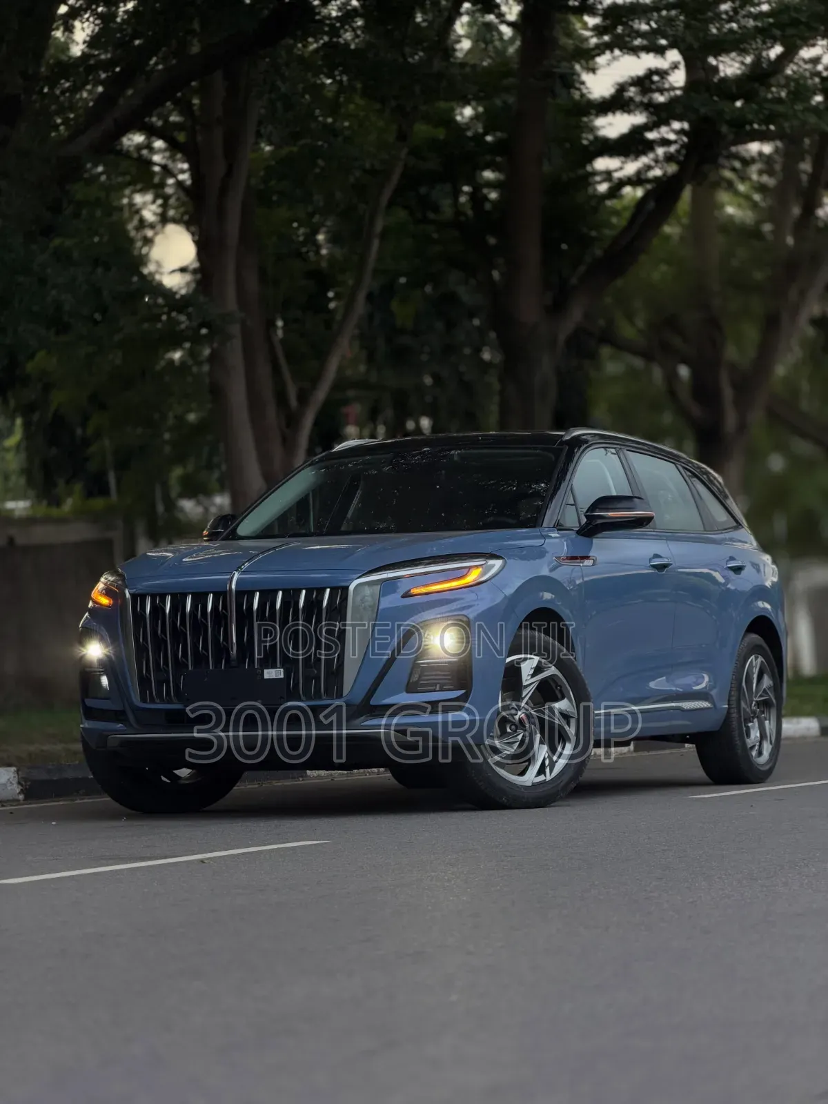 New Hongqi H5 2025 Blue