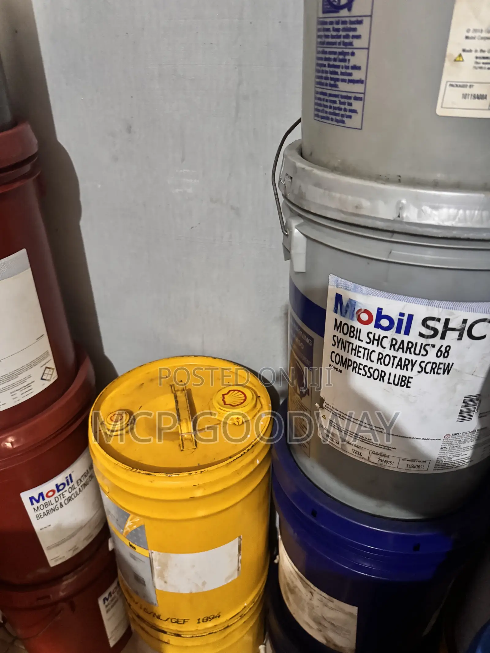 Mobil SHC Rarus 68 Synthetic Rotary Screw Compressor Lube 20L