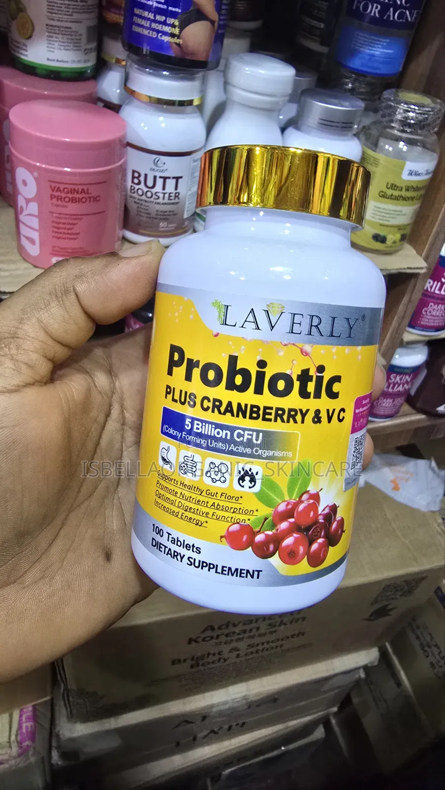 Laverly Probiotic Cranberry Tablet