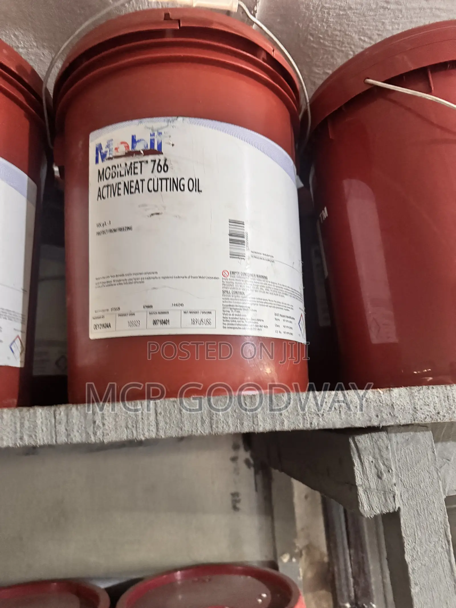 Mobil Mobilmet 76 Active Neat Cutting Oil 20L