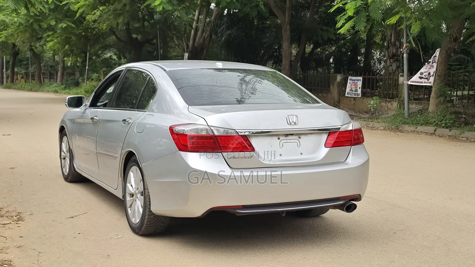 Honda Accord EX-L 4dr Sedan (2.4L 4cyl CVT) 2014 Silver