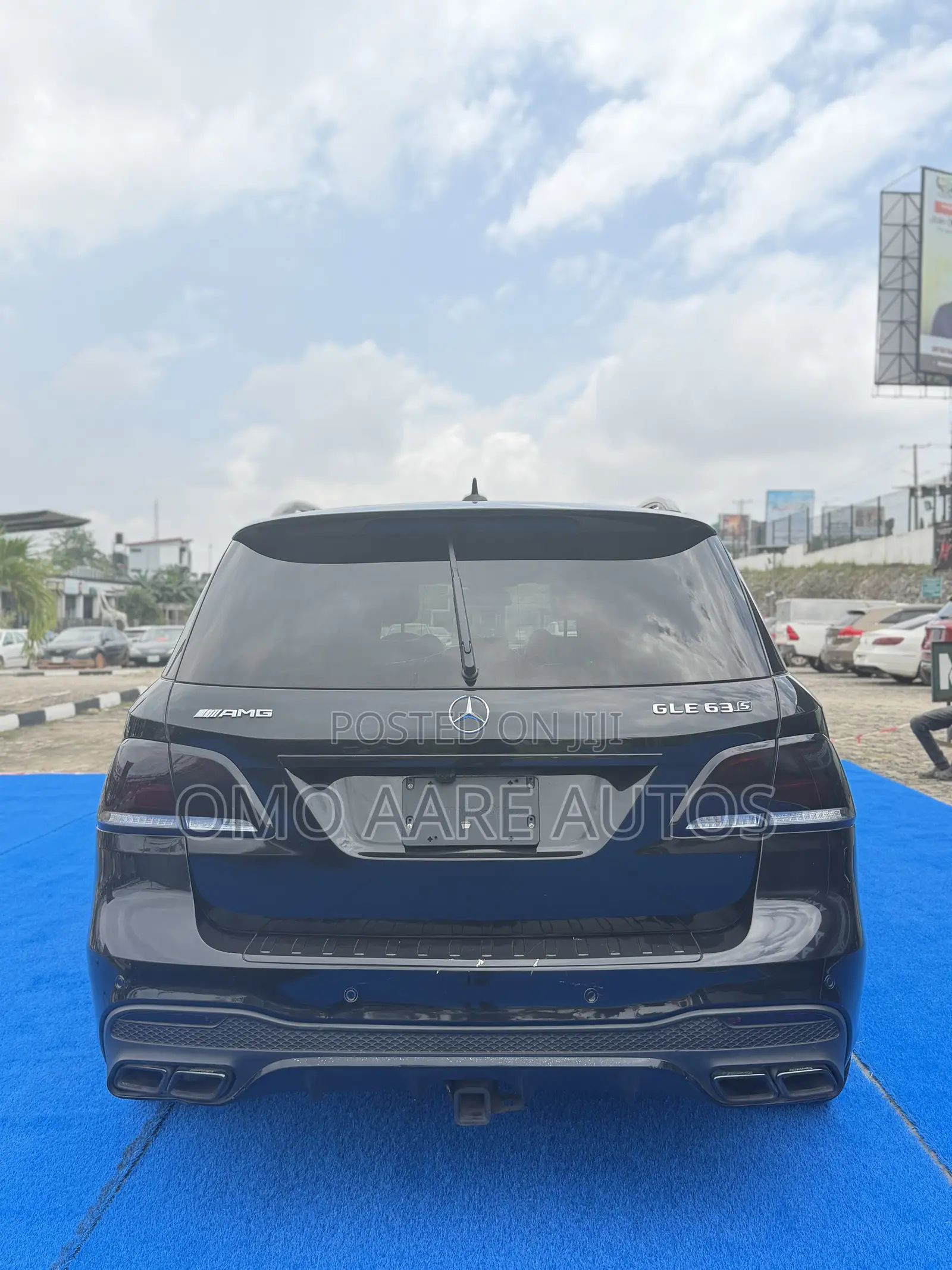 Mercedes-Benz GLE-Class AMG GLE 63 4MATIC 2017 Black