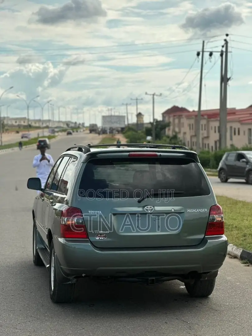 Toyota Highlander Limited V6 2007 Green