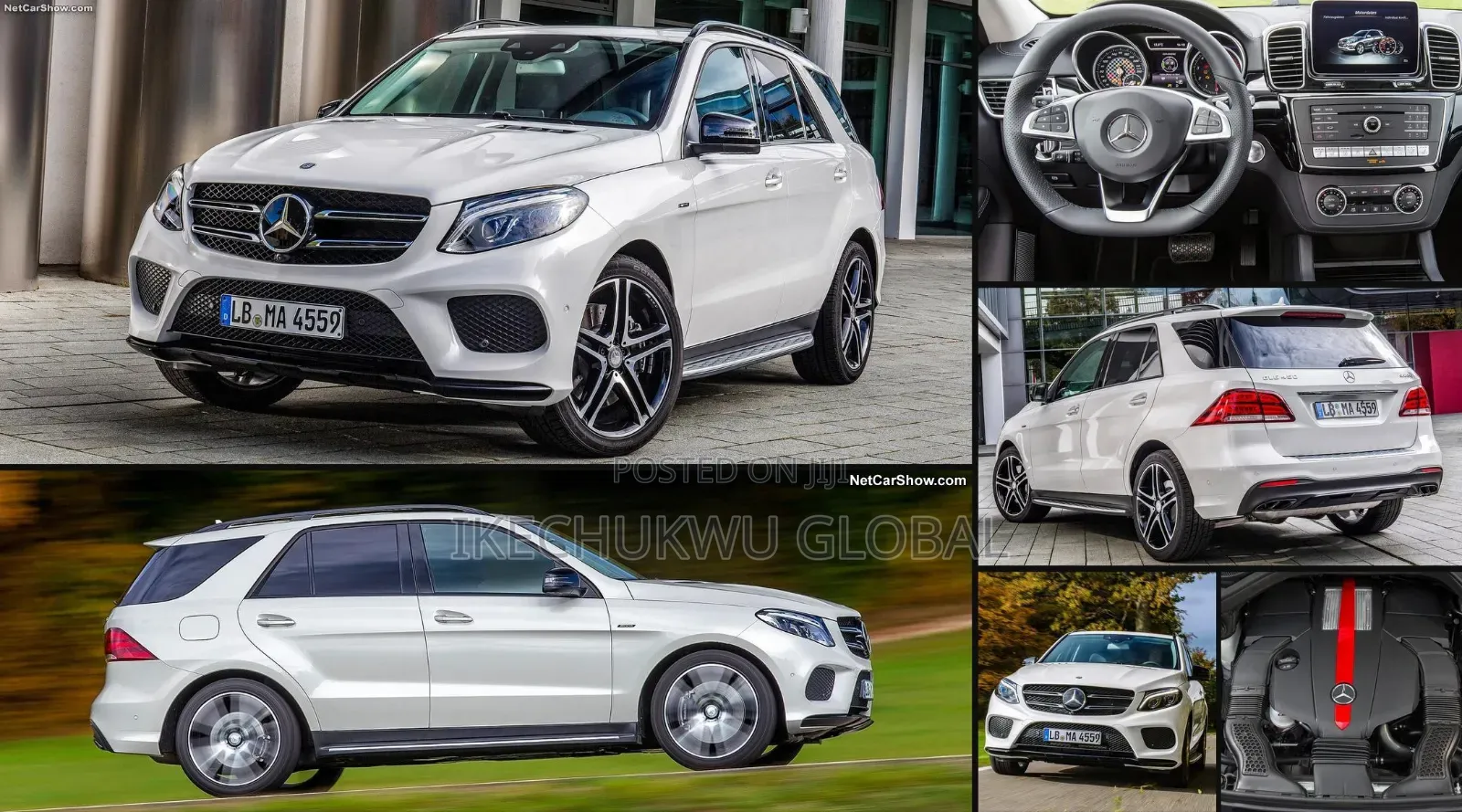 Front Bumper Mercedes Benz Gle350,450,43 and 63 2016 to 2018 SUV