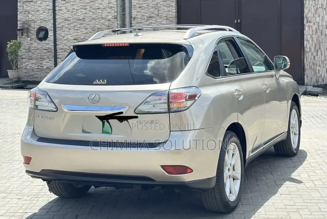 Lexus RX 2011 Gold