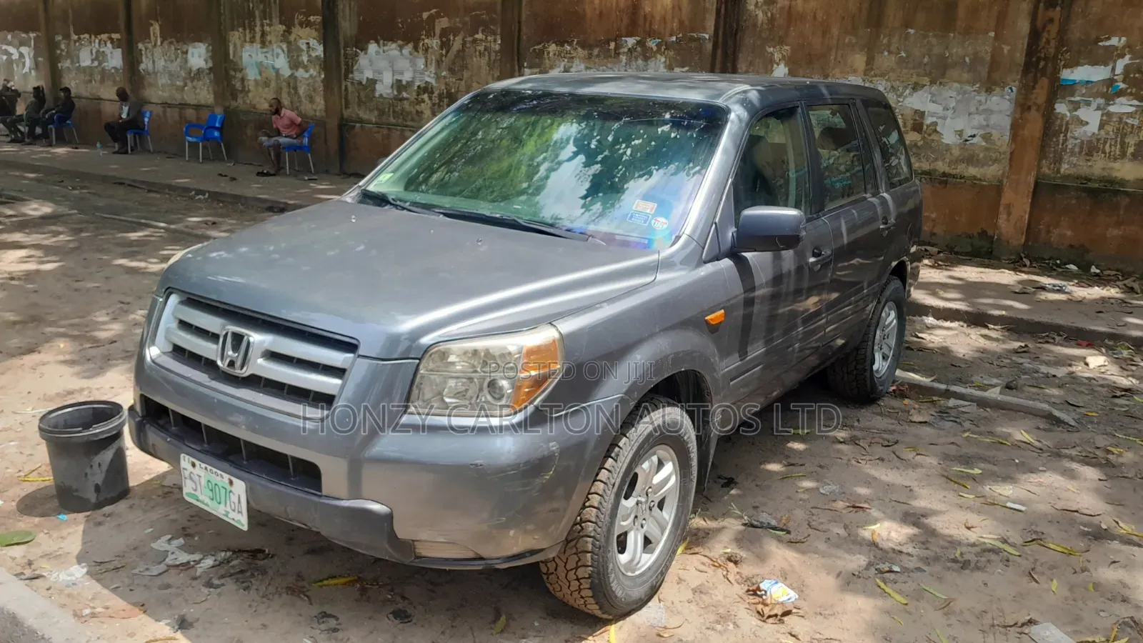 Honda Pilot EX-L 4x4 (3.5L 6cyl 5A) 2008 Gray