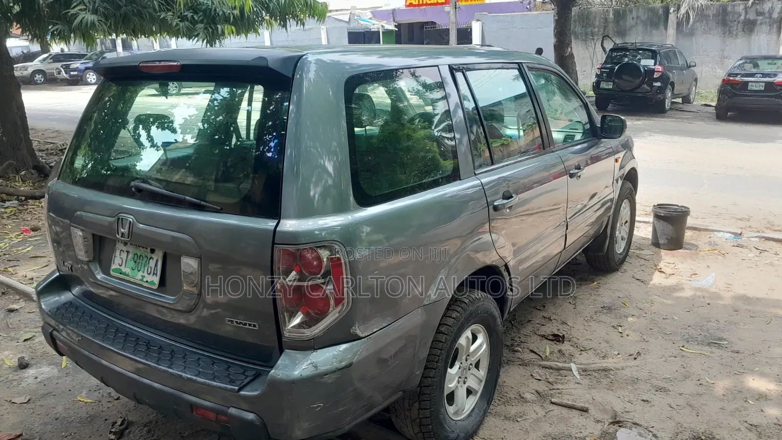 Honda Pilot EX-L 4x4 (3.5L 6cyl 5A) 2008 Gray
