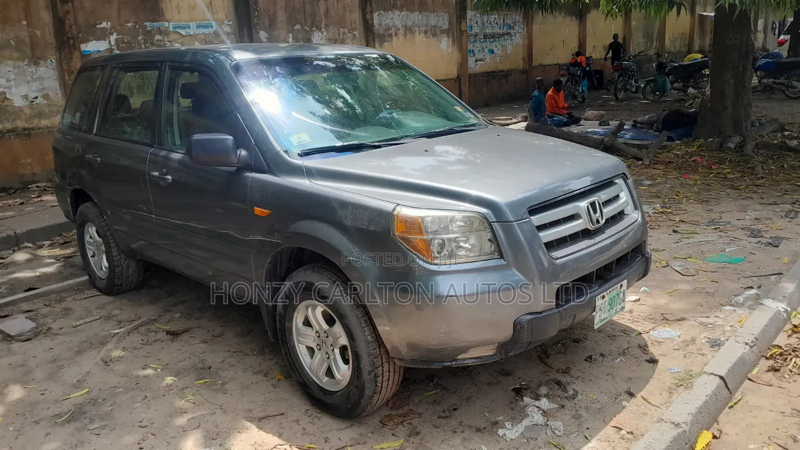 Honda Pilot EX-L 4x4 (3.5L 6cyl 5A) 2008 Gray