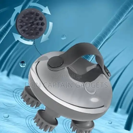 Electric Head and Scalp, Neck Massager, Portable Rechargeable Handheld