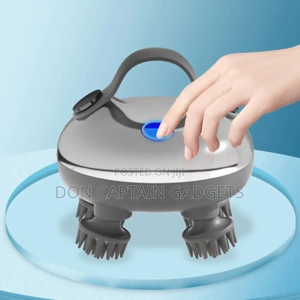 Electric Head and Scalp, Neck Massager, Portable Rechargeable Handheld