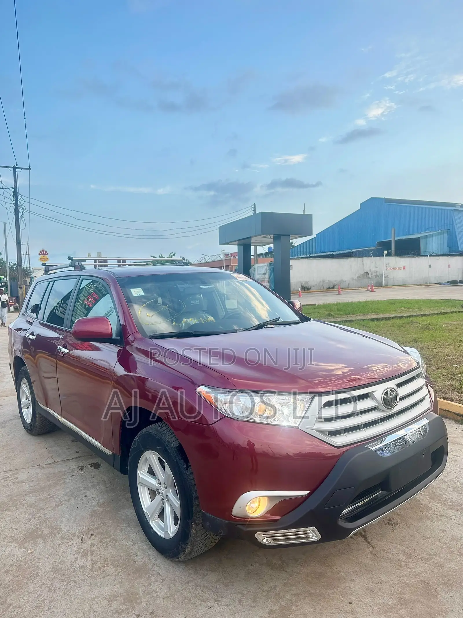 Toyota Highlander 2009 Burgundy