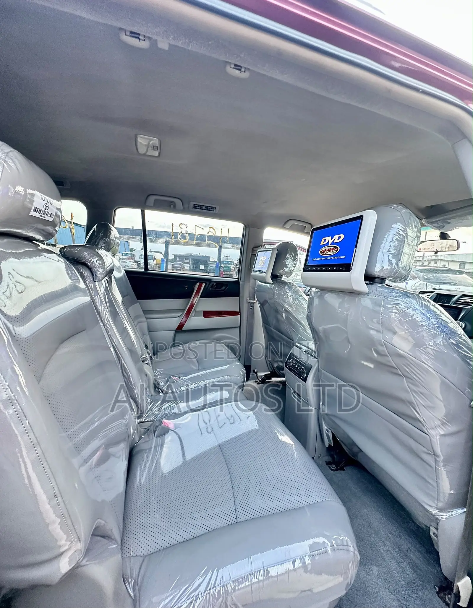 Toyota Highlander 2009 Burgundy
