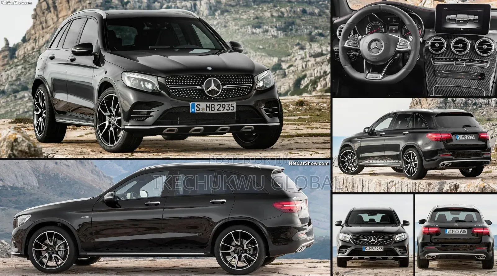 Front Bumper Mercedes Benz Glc300 and Glc43 2016/017