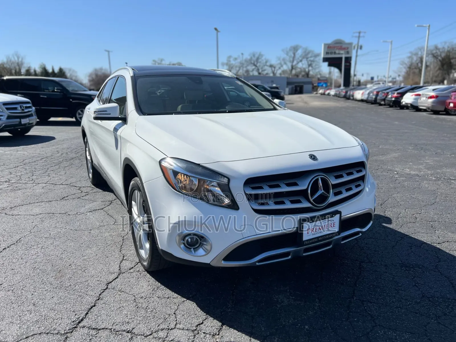 Front Bumper Mercedes Benz Gla250 2015 to 2018