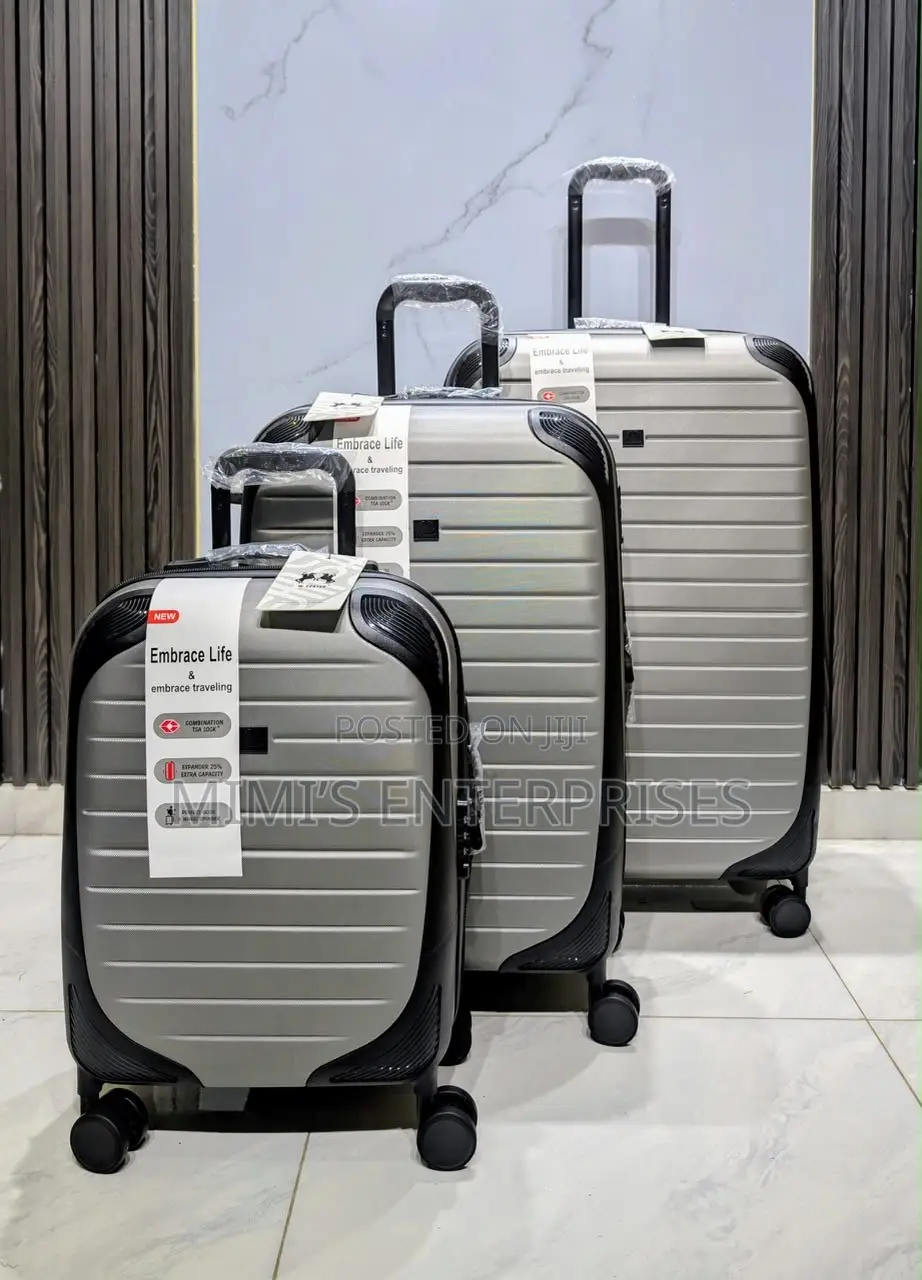 No Basic Travel With Our Premium Luggage Set