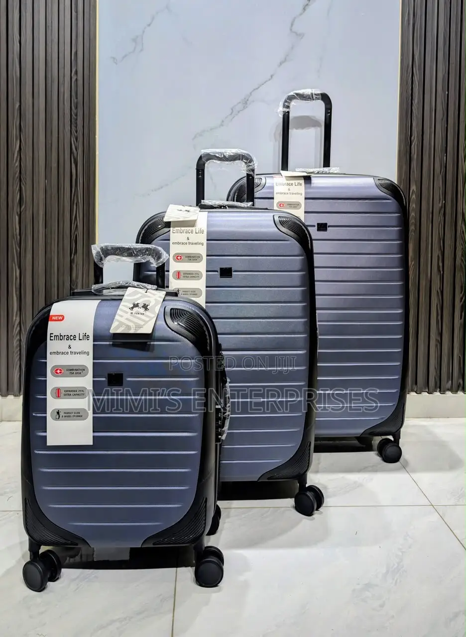 No Basic Travel With Our Premium Luggage Set