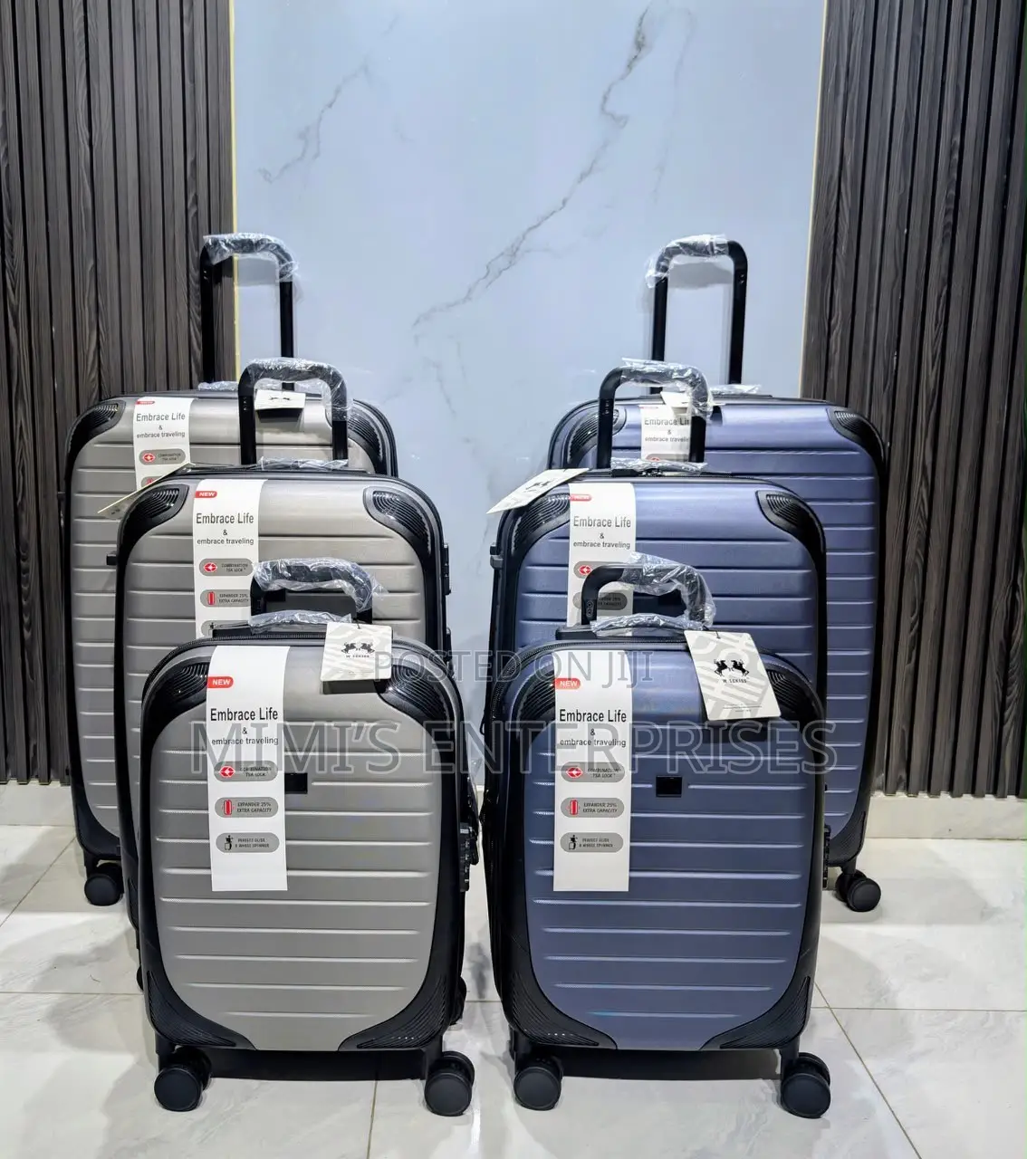 No Basic Travel With Our Premium Luggage Set