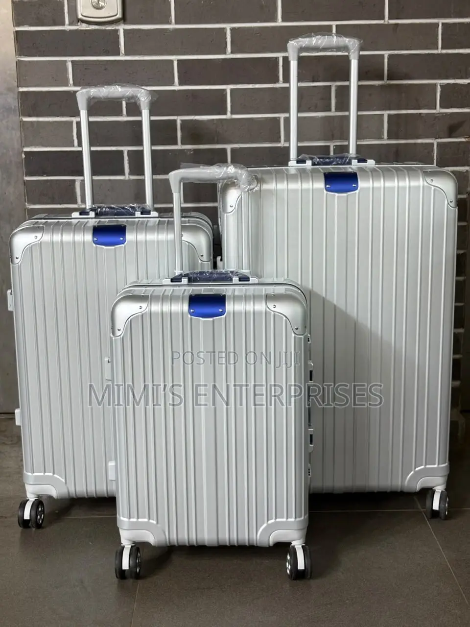 Premium Hardshell Aluminum Luggage Set of 3