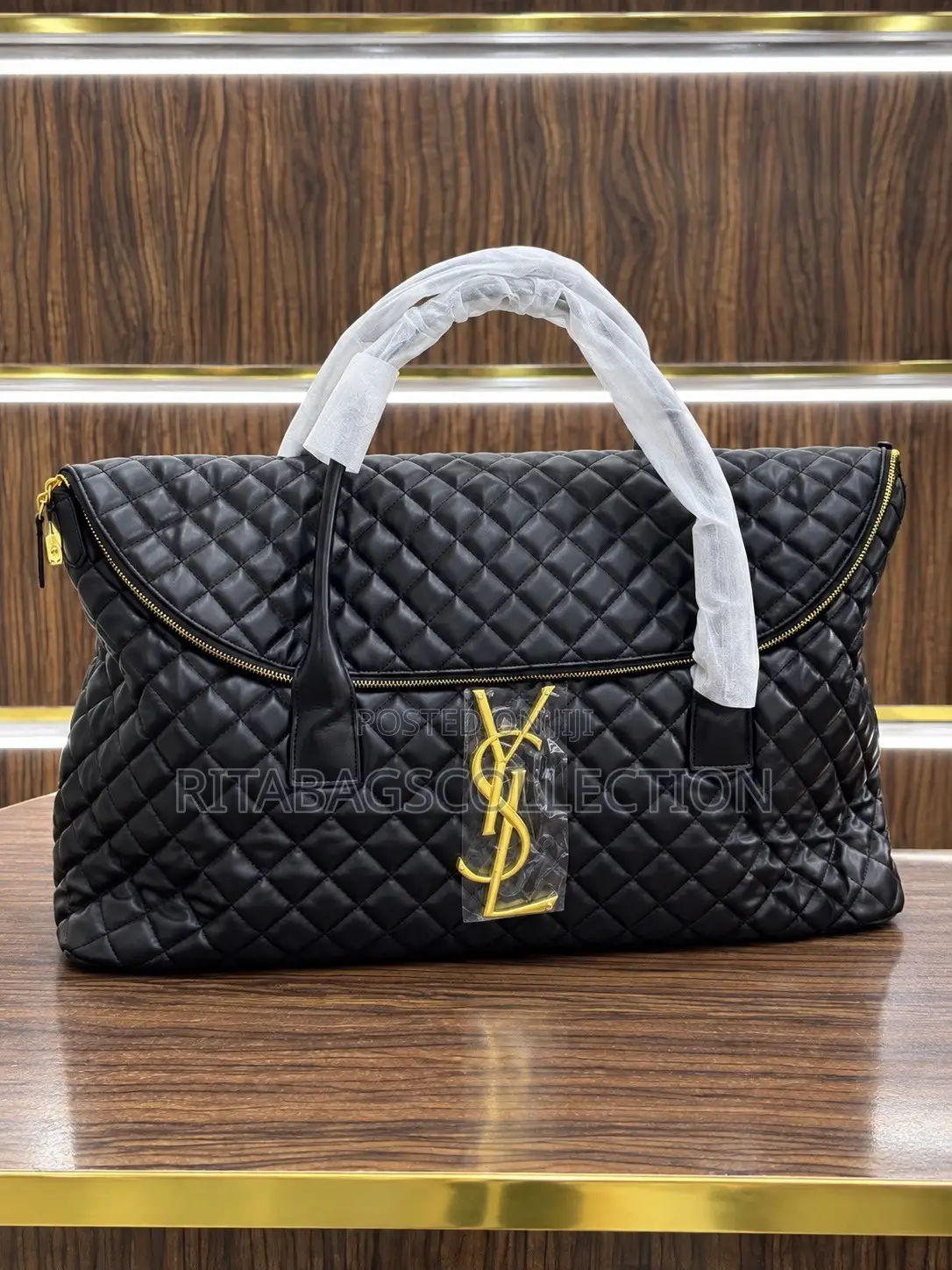 YSL Saint Laurent ES Giant Travel Carry Bag