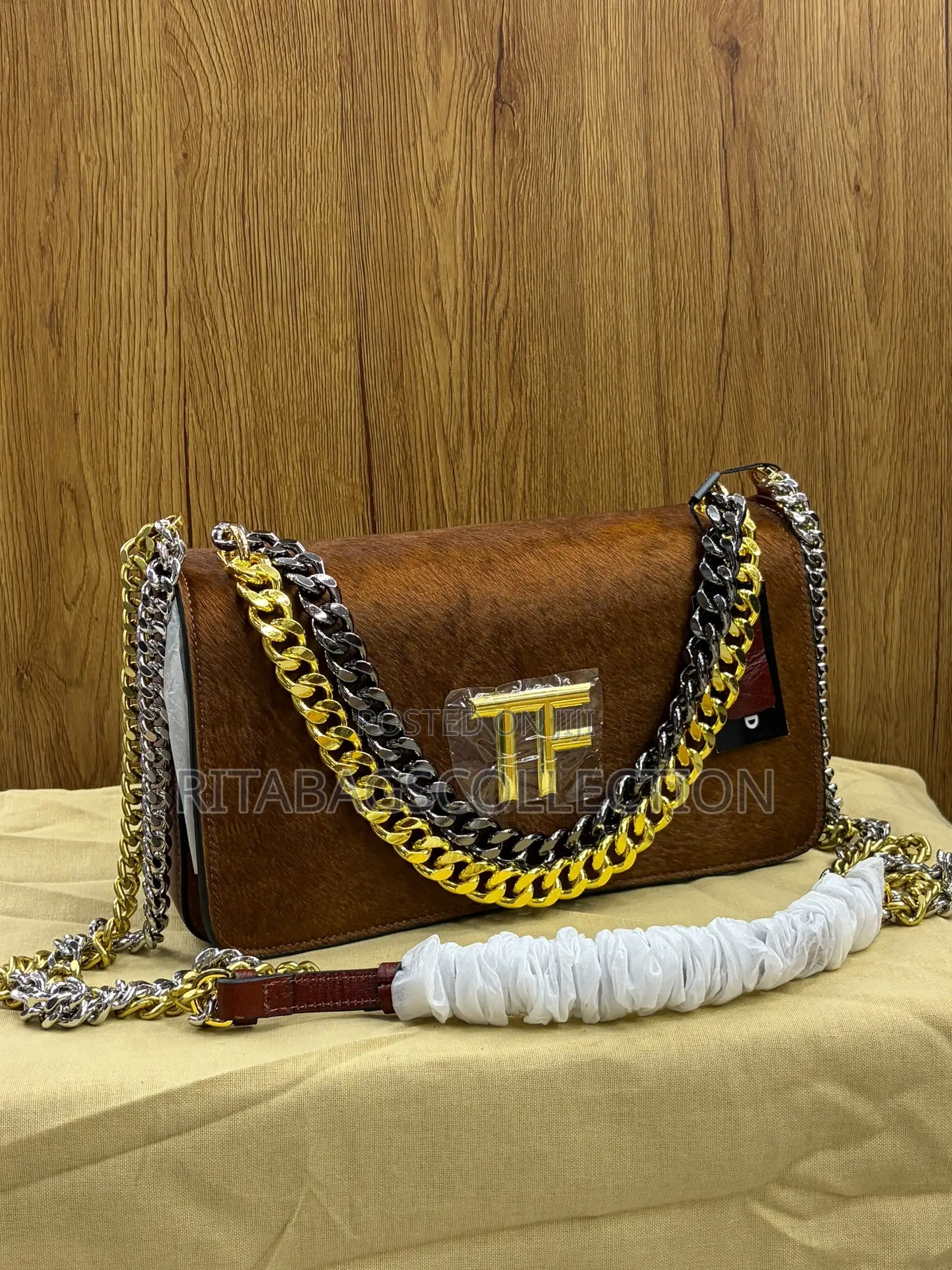 Tom Ford Triple-Chain Shoulder Bag
