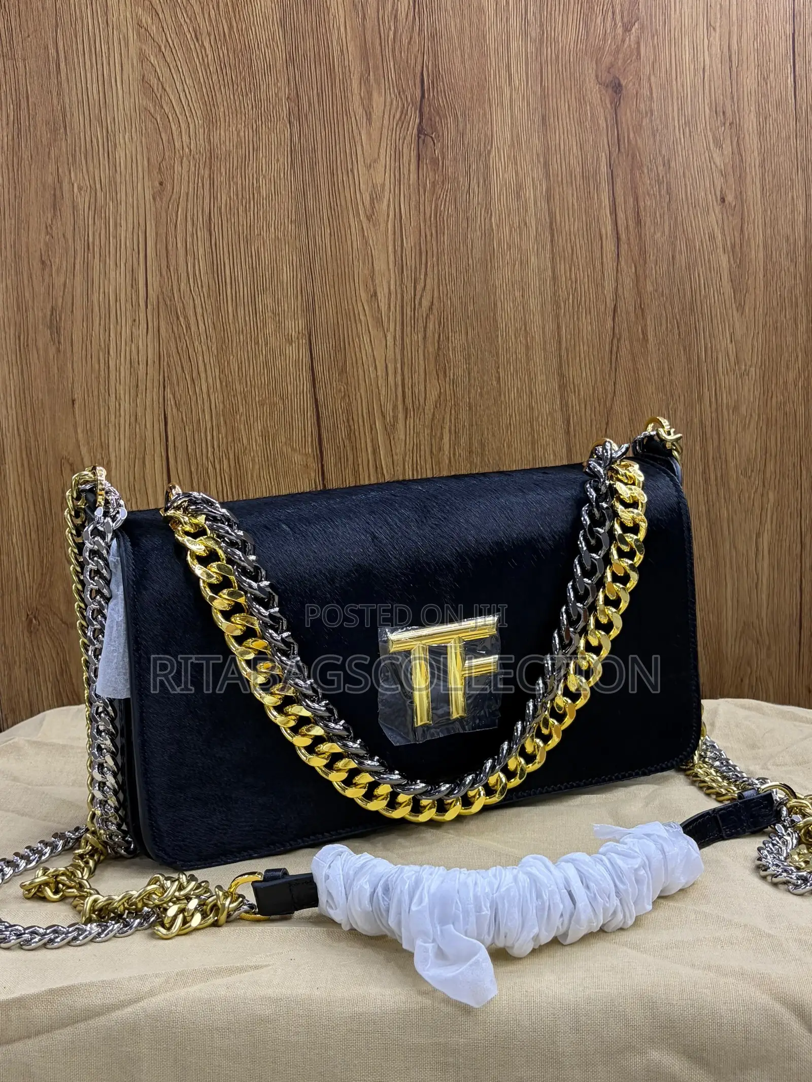 Tom Ford Triple-Chain Shoulder Bag